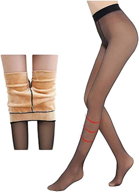 nude fleece lined tights